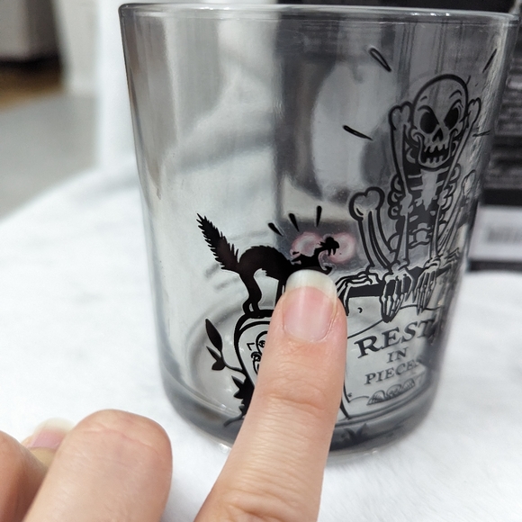 Disney Halloween Mickey Spooky Skeletons Glasses - Picture 5 of 6
